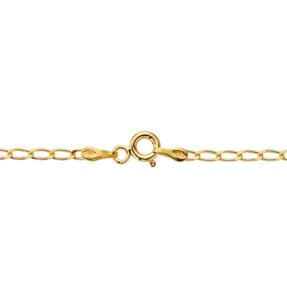 9K CADENA ORO AMARILLO BILBAO MACIZA. ANCHO: 2 MM. LARGO: 50 CM — vista 2