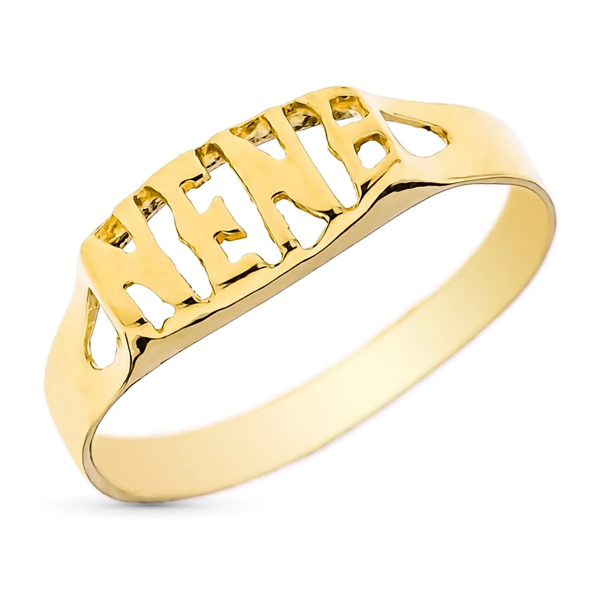 9K SELLO ORO AMARILLO BEBE NENE.