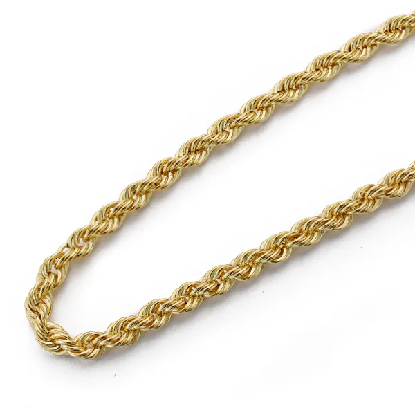 18K CORDON ORO AMARILLO SALOMONICO LIGERO. ANCHO: 3,3 MM. LARGO: 50CM