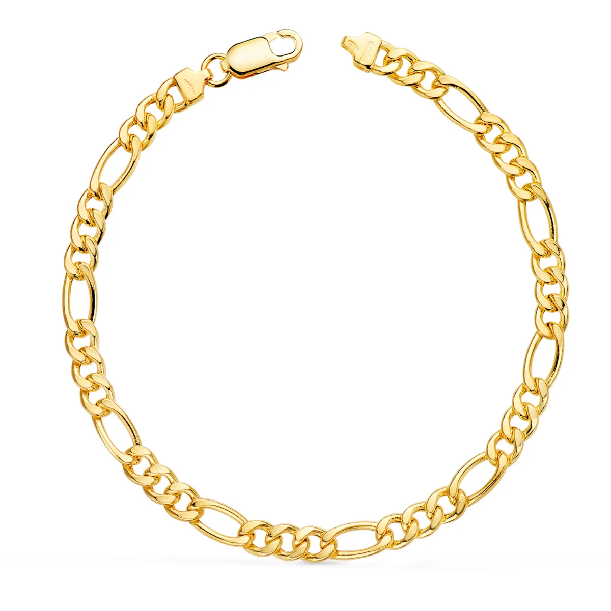 18K PULSERA ORO AMARILLO CARTIER 3X1 ANCHO: 4,75 MM LARGO: 19CM