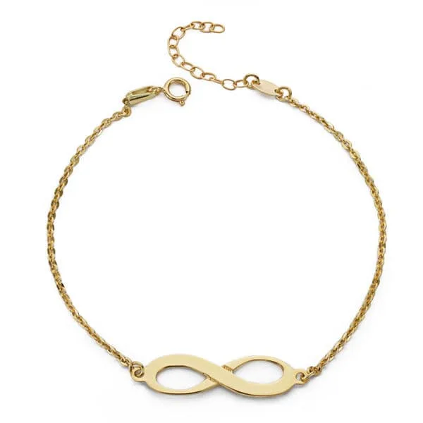 18K PULSERA ORO AMARILLO INFINITY 19.5 CM