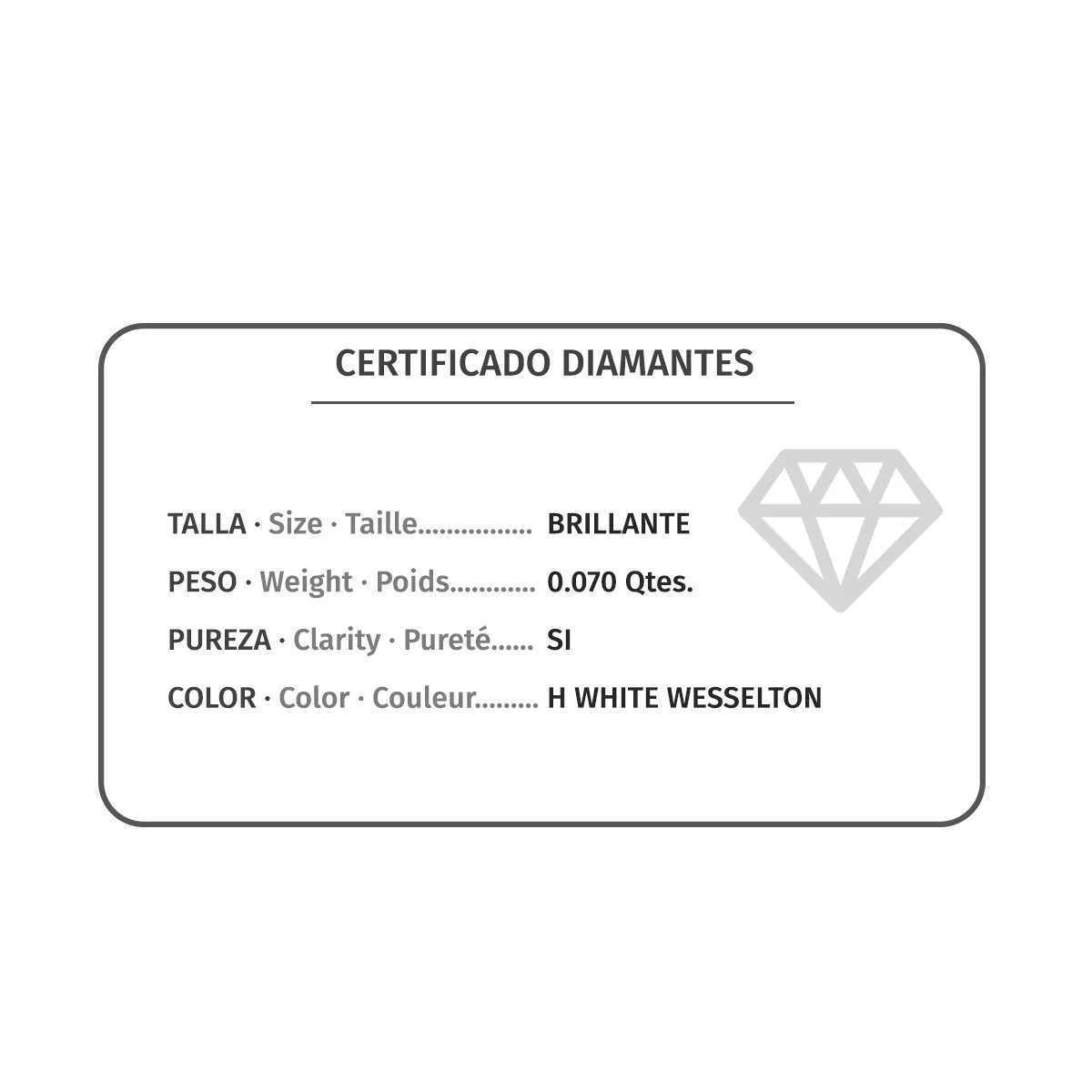 18K SORTIJA ORO AMARILLO 14 DIAMANTE 0.070  QTS. G-VS2 AGUAMARINA 4X4 MM ANCHO 1 MM — vista 3
