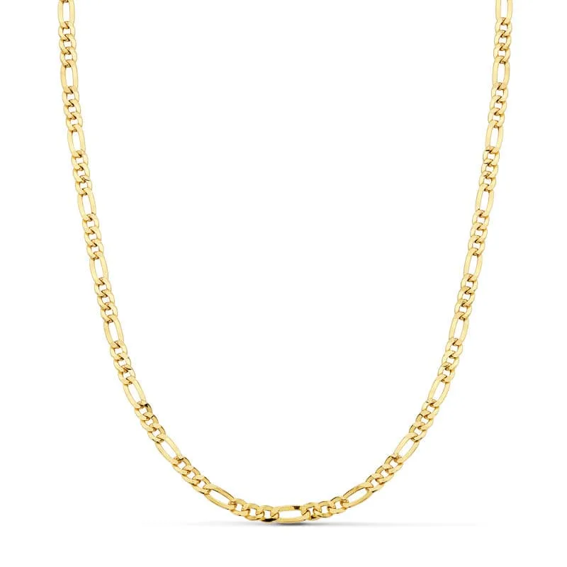 18K CADENA ORO AMARILLO CARTIER 60CM HUECA 3.5 MM