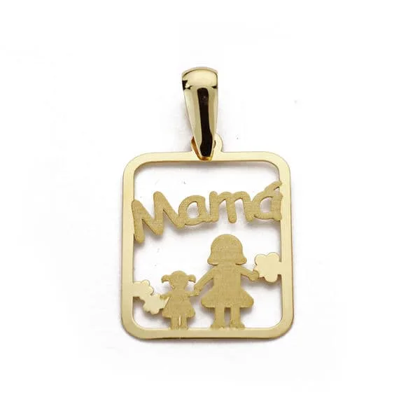 18K COLGANTE ORO AMARILLO " MAMA "