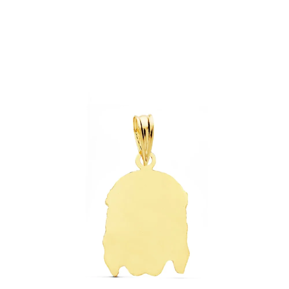 18K COLGANTE CRISTO DE LA BUENA MUERTE ORO AMARILLO ESTAMPADO. 19X12 MM — vista 2