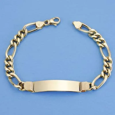 18K ESCLAVA HUECA 21CM 7.5 MM 14.15 GR