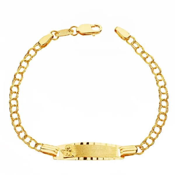 18K PUPLSERA ORO AMARILLO ESCLAVA HUNGARA 12.5 CM 2.5 MM