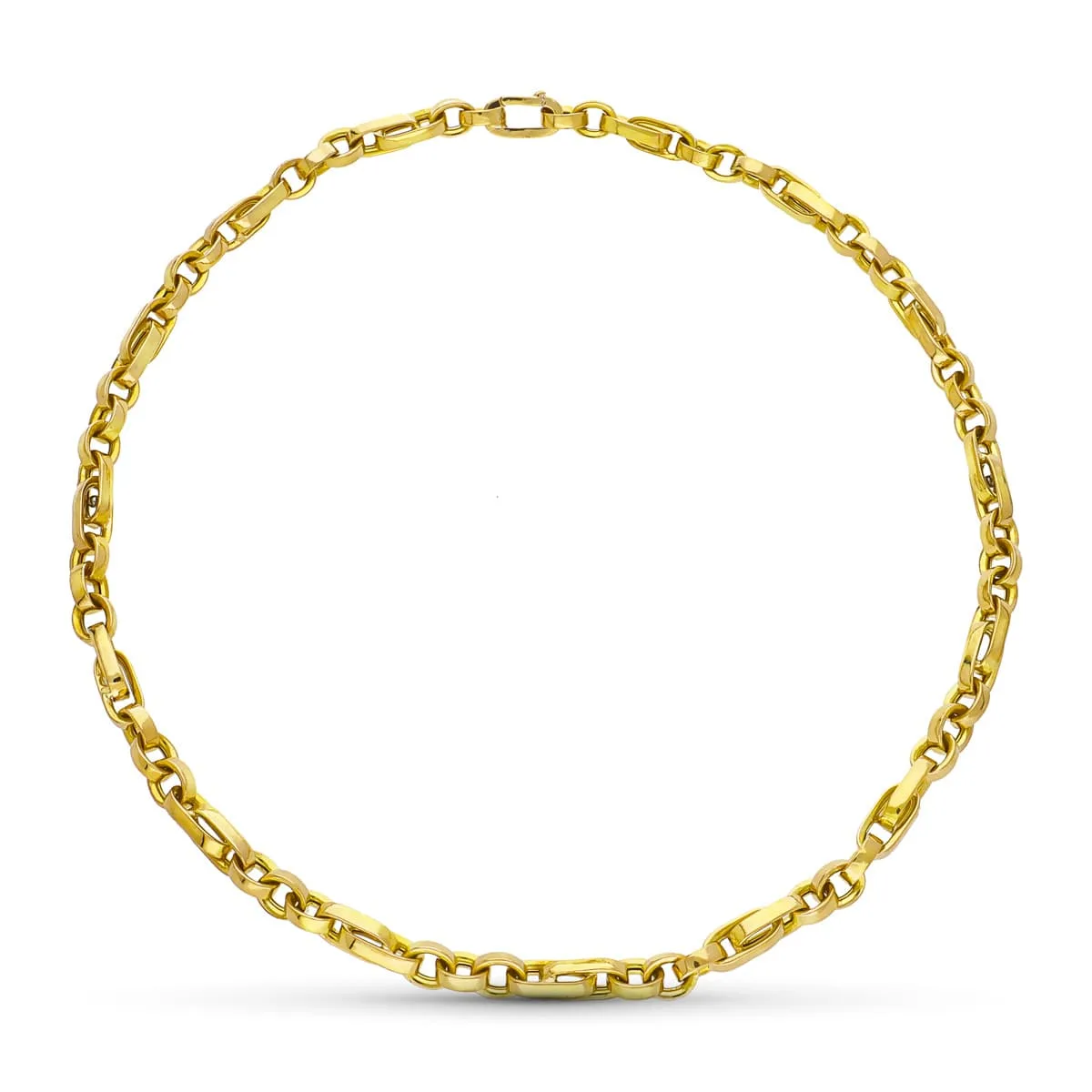 18K GARGANTILLA ORO AMARILLO HUECA 45CM